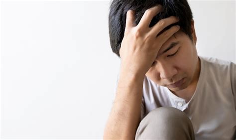 Premium Photo Closeup Man Sitting Alone Feeling Sad