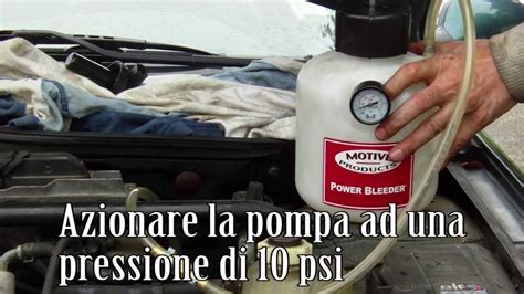 Cambio Spurgo Olio Freni Auto Passo A Passo YouTube