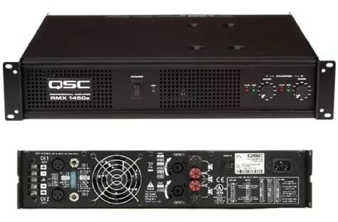 Amplificador De Potencia De Dos Canales Qsc Rmx 1450a Cuotas sin interés