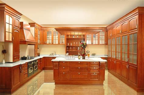 American Villa Teak Wood Kitchen Cabinet Antique Kitchen Cupboard And