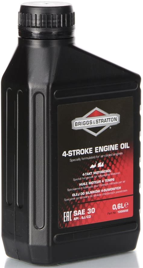 Olej Do Kosiarki Briggs Stratton SAE 30 0 6L 7606879018 Oficjalne