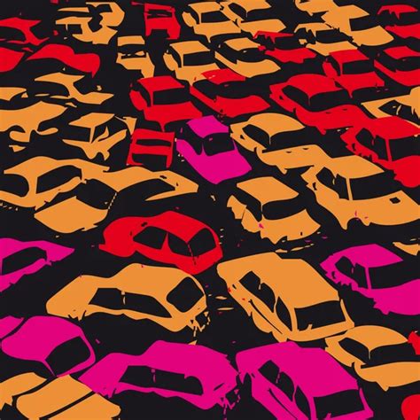 Traffic Jam Stock Vector Robodread