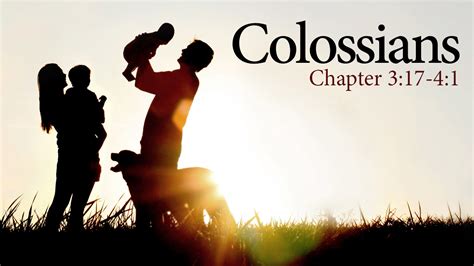 Colossians Verse By Verse