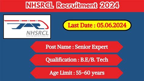 Nhsrcl Recruitment Check Posts Qualifications Age Limit Place