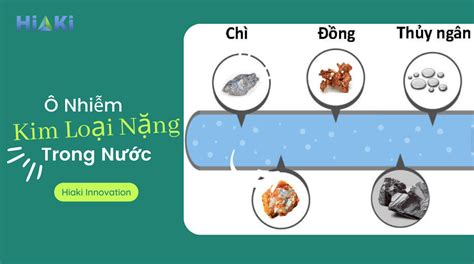 Ô nhiễm kim loại nặng trong nước và các giải pháp xử lý