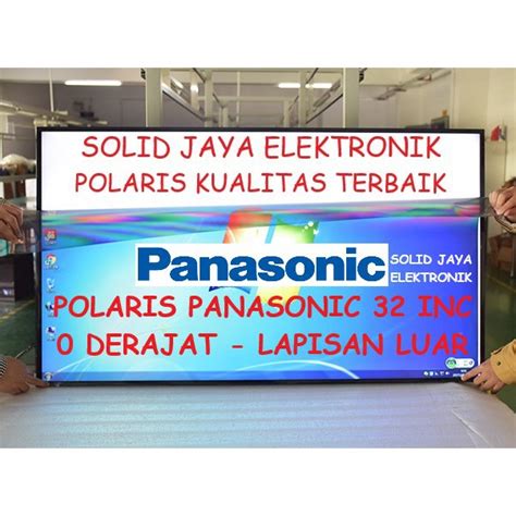 Jual POLARIZER POLARIS TV LCD PANASONIC 32 INC 0 DERAJAT PLASTIK