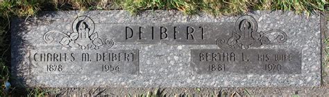 Charles Monroe Deibert Find A Grave Memorial