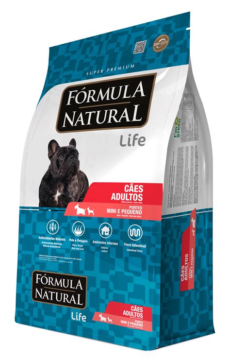 F Rmula Natural Super Premium Life C Es Adultos Portes Mini E Pequeno