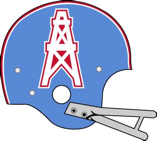 Houston Oilers Helmet Logo 1972-1974