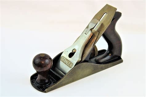 Vintage 1930s Stanley Bailey 4 Wood Plane 1931 32 Type 16 Wood Plane