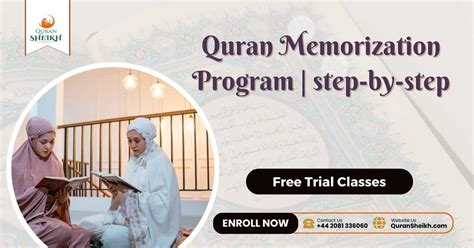 Quran Memorization Program Step By Step