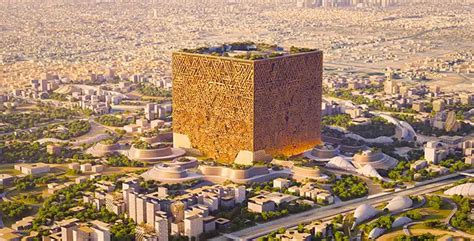 Saudi Arabia S The Cube Is A Mammoth Cube Shaped City