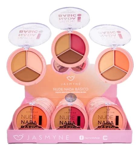 Kit básico Trio Contorno Blush Nude de colores camuflaje Atacado MercadoLibre