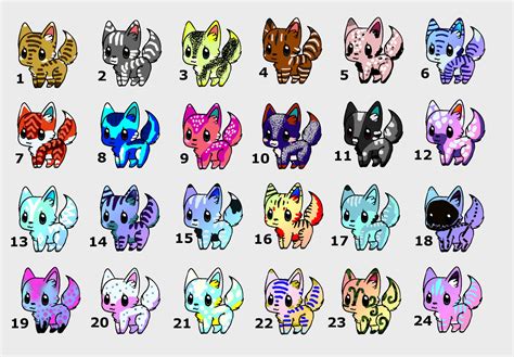 [open 23 24] Chibi Cats Ota By Revenade On Deviantart