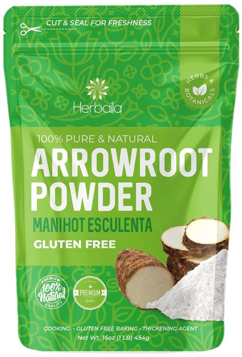 Arrowroot Powder Lb Arrowroot Flour Starch Immune Health