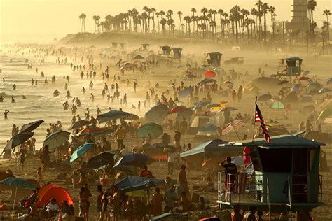 California heat wave smashes records as hottest day approaches