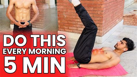 5 Minute Abs Workout Flatten Your Belly And Achieve A 6 Pack In Just 7