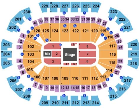 Save Mart Center Tickets In Fresno California Save Mart Center Seating