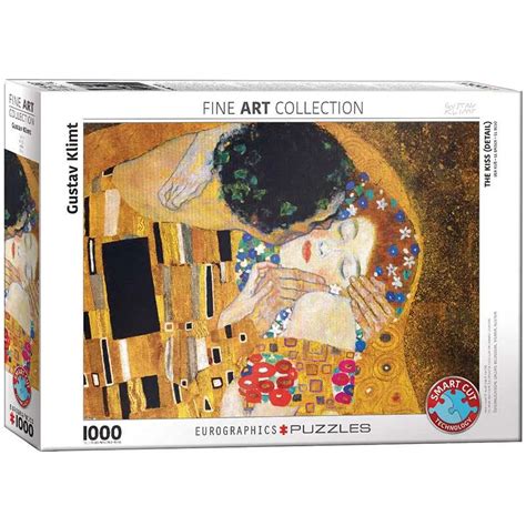 Comprar Puzzle Eurographics 1000 Piezas El Beso Detalle Klimt 6000 0142