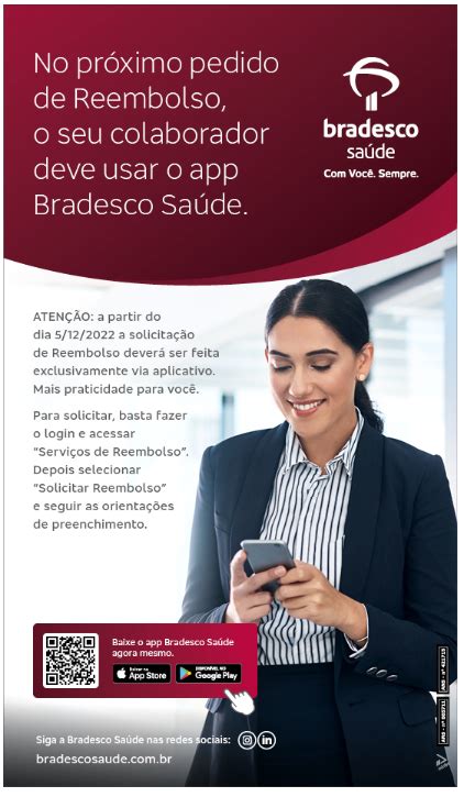 Solicita O De Reembolso No Aplicativo Bradesco Sa De