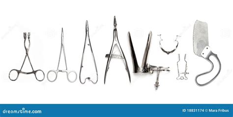 Chirurgische instrumenten stock foto. Afbeelding bestaande uit ...