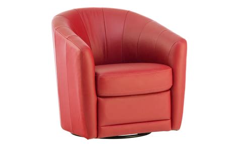 Denver Red Swivel Chair Schneidermans Furniture