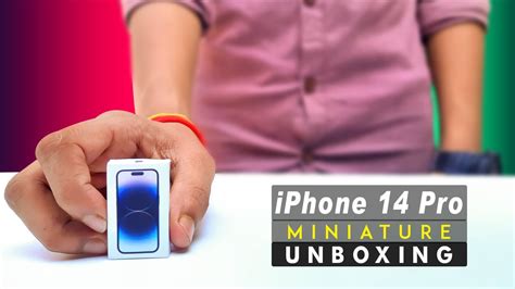 Iphone 14 Pro Miniature Unboxing Youtube