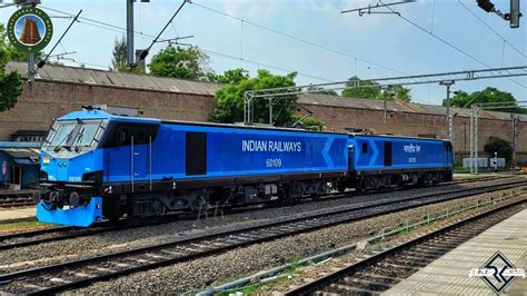 Alstom Made Saharanpur Wag B Locomotive At Madurai Junction