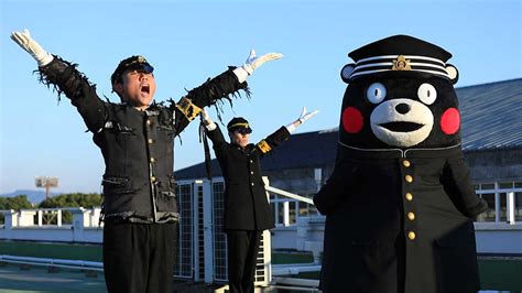 学ラン姿でおりひめジャパンを応援するくまモン ― スポニチ Sponichi Annex スポーツ