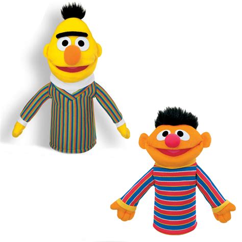 Vintage Bert Ernie Hand Puppets Sesame Street Muppets 1970s, 55% OFF