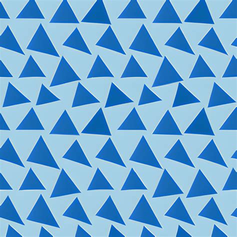 Blue Triangle Aligned Seamless Pattern · Creative Fabrica