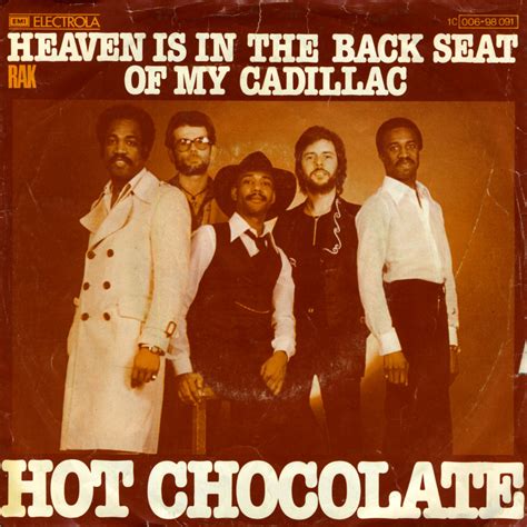 Music On Vinyl Heaven S In The Back Seat Of My Cadillac Hot Chocolate