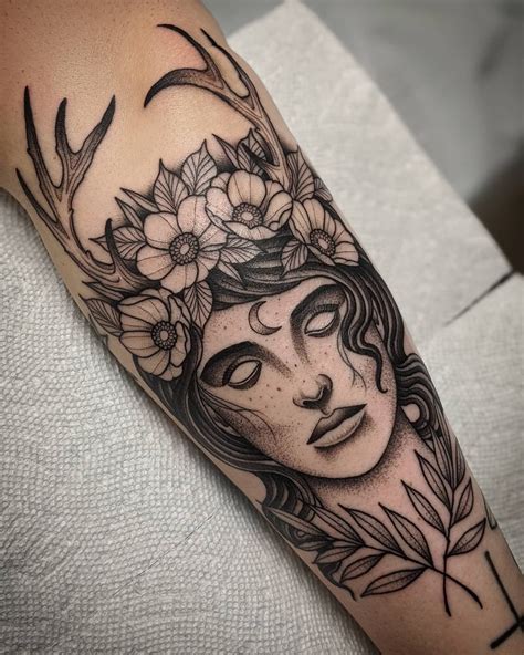 Artemis Tattoo Done By Shane Olds At Rise Above Tattoo In Orlando Fl