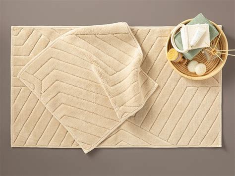 English Home Badmat Set 60x100 Cm 60x50 Cm Beige Bol