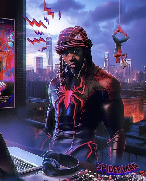 Miles Morales Movie Miles Morales Spiderman Spiderman Artwork Marvel