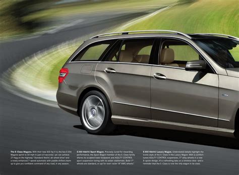 2012 Mercedes Benz E Class Brochure