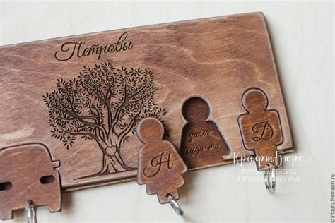 Ключница настенная из дерева в интернет-магазине на Ярмарке Мастеров ...