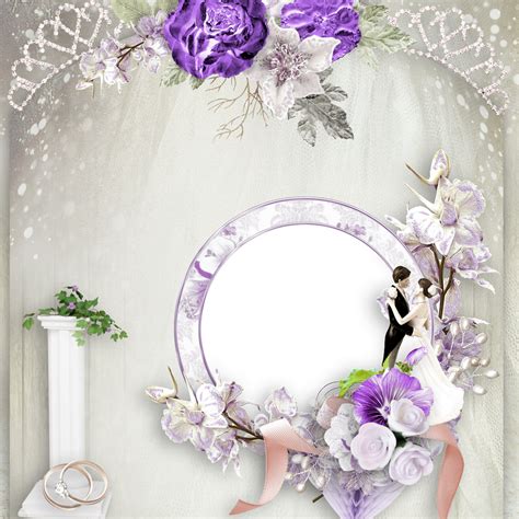 Cadre Mariage Png Wedding Cluster Frame Png Love Images