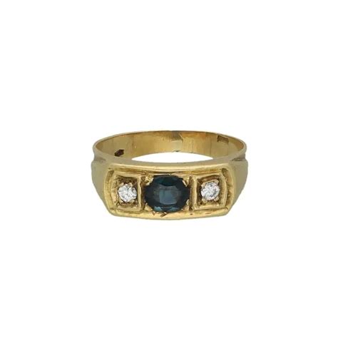 Brillant Saphir Ring Gold Privatbesitz Dorotheum Juwelier