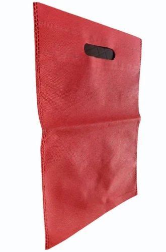 Red D Cut Plain Non Woven Bag At Rs 165 Kg In Indore Id 2851499517148