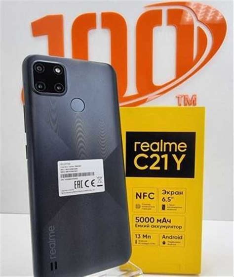 Смартфон realme C21Y 4/64 черный | Festima.Ru - Мониторинг объявлений