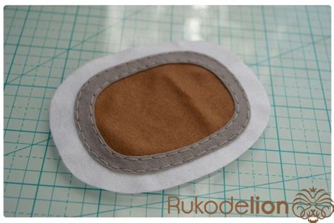 Мишка-космонавт из фетра