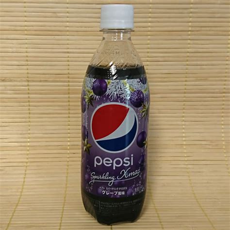 Pepsi Cola Sparkling Xmas Grape Napajapan