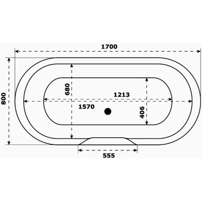 Купить ванну BAS Good Door Венеция 170 x 80 см ВА00004 в Минске Гомеле ...