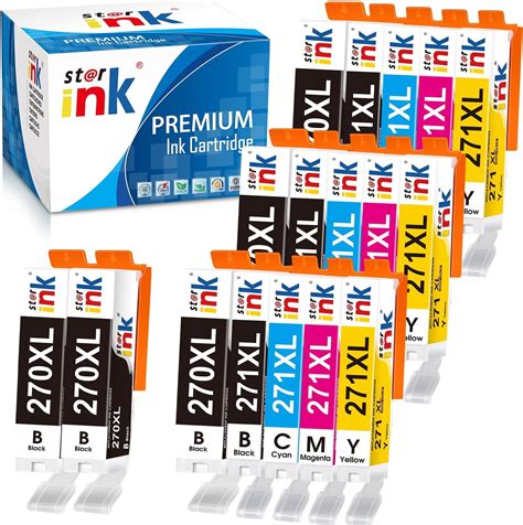 270 271 Ink Cartridge For Canon Ink 270 And 271 PGI 270XL CLI 271XL For