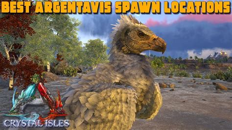 Ark Crystal Isles Argentavis Best Spawn Locations And Taming Youtube