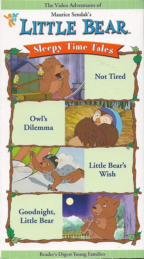 Little Bear Sleepy Time Tales 2003 Vhs Angry Grandpa S Media Library Wiki Fandom