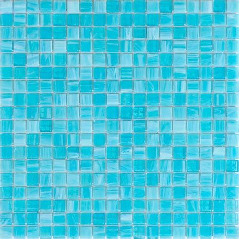 Apollo Tile Skosh Glossy Aqua Green In X In Glass Mosaic