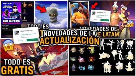 50 GRANDES CAMBIOS COSAS y NOVEDADES de NUEVA ACTUALIZACIÓN de FREE