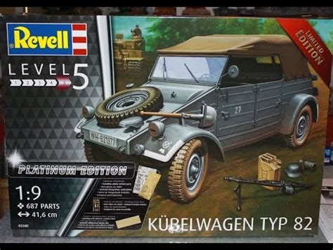 VW Kübelwagen Typ 82 Revell Platinum Edition YouTube